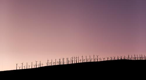 Wind farm, Image: StockSnap via Pixabay
