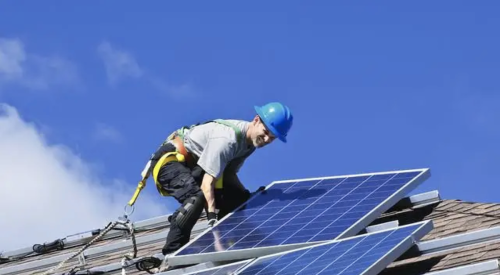 Solar energy mandates mean more work installing solar panels on rooftops